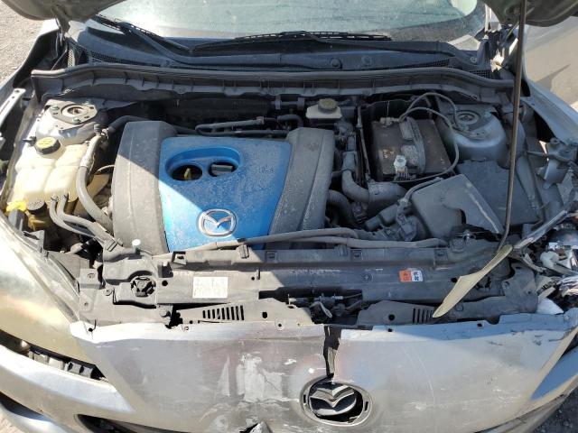 JM1BL1V7XC1617058 - 2012 MAZDA 3 I SILVER photo 11