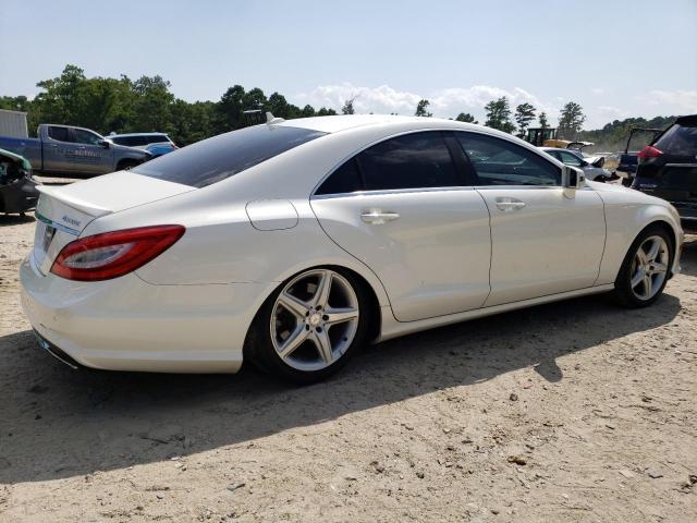 WDDLJ9BB0DA087532 - 2013 MERCEDES-BENZ CLS 550 4MATIC WHITE photo 3