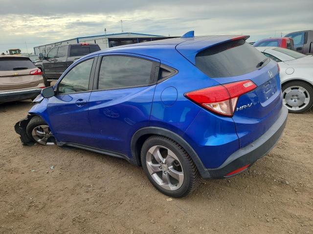 3CZRU5H30JM705073 - 2018 HONDA HR-V LX BLUE photo 2