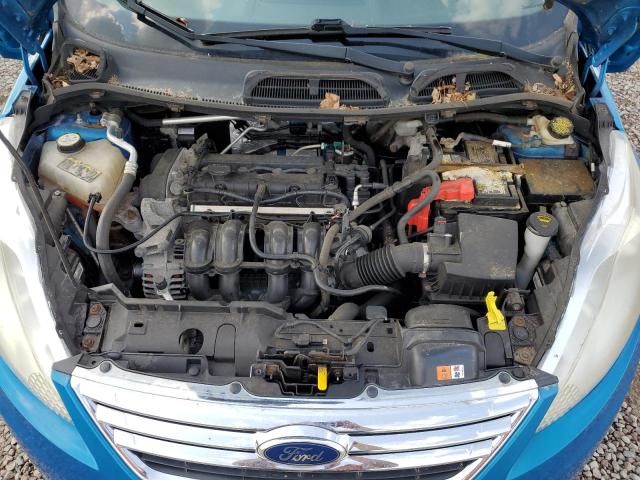 3FADP4BJ4CM149352 - 2012 FORD FIESTA SE BLUE photo 11