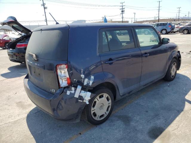 JTLKE50EX81023069 - 2008 TOYOTA SCION XB BLUE photo 3