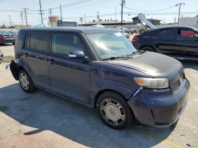 JTLKE50EX81023069 - 2008 TOYOTA SCION XB BLUE photo 4