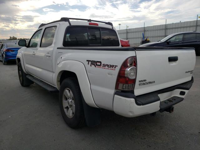 3TMJU4GN1EM168056 - 2014 TOYOTA TACOMA DOUBLE CAB PRERUNNER WHITE photo 2