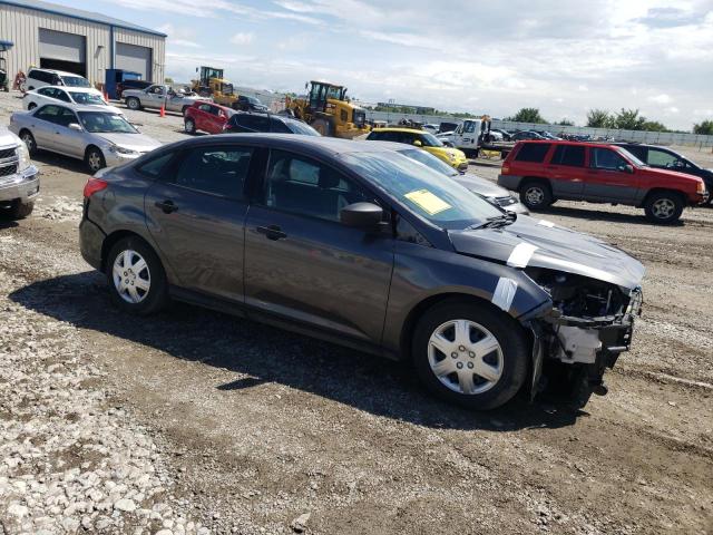 1FADP3E28FL214904 - 2015 FORD FOCUS S GRAY photo 4