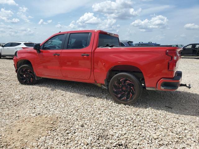 1GCPWBEK8NZ228382 - 2022 CHEVROLET SILVERADO C1500 CUSTOM RED photo 2