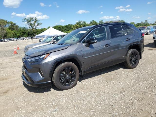 4T3E6RFV4NU090641 - 2022 TOYOTA RAV4 XSE GRAY photo 1