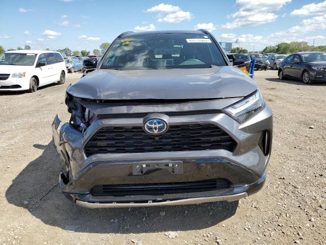 4T3E6RFV4NU090641 - 2022 TOYOTA RAV4 XSE GRAY photo 5