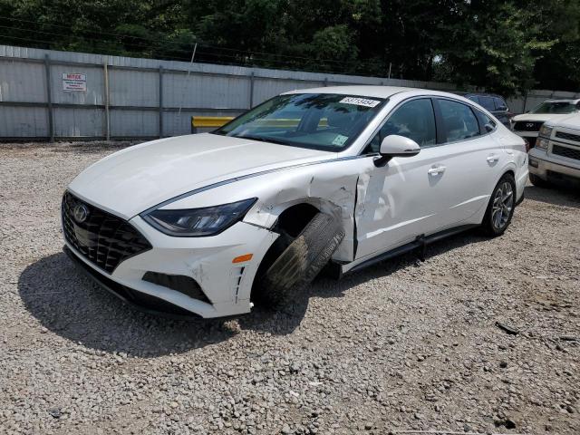 5NPEL4JA7MH067733 - 2021 HYUNDAI SONATA SEL WHITE photo 1