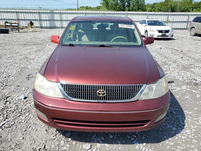 4T1BF28B81U122927 - 2001 TOYOTA AVALON XL RED photo 5