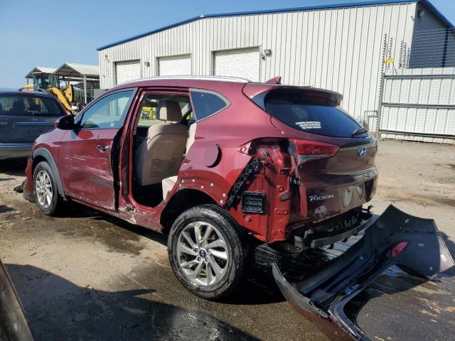 KM8J33A40JU663377 - 2018 HYUNDAI TUCSON SEL RED photo 2