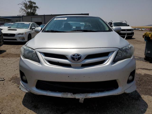 5YFBU4EE7CP025139 - 2012 TOYOTA COROLLA BASE SILVER photo 5