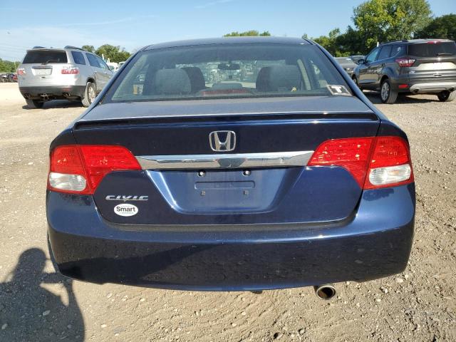 19XFA1F63BE020908 - 2011 HONDA CIVIC LX-S Bleu photo 6