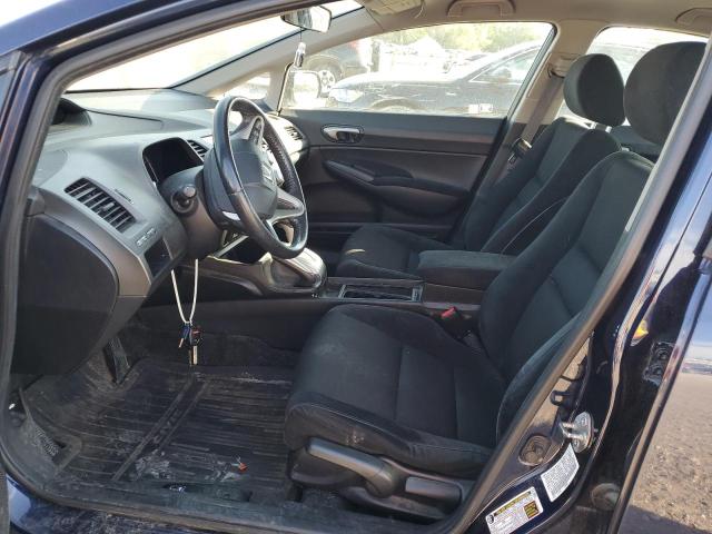 19XFA1F63BE020908 - 2011 HONDA CIVIC LX-S Bleu photo 7