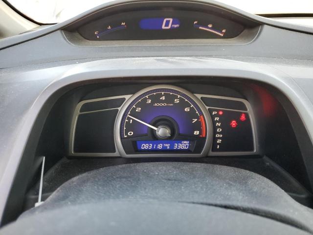 19XFA1F63BE020908 - 2011 HONDA CIVIC LX-S Bleu photo 9