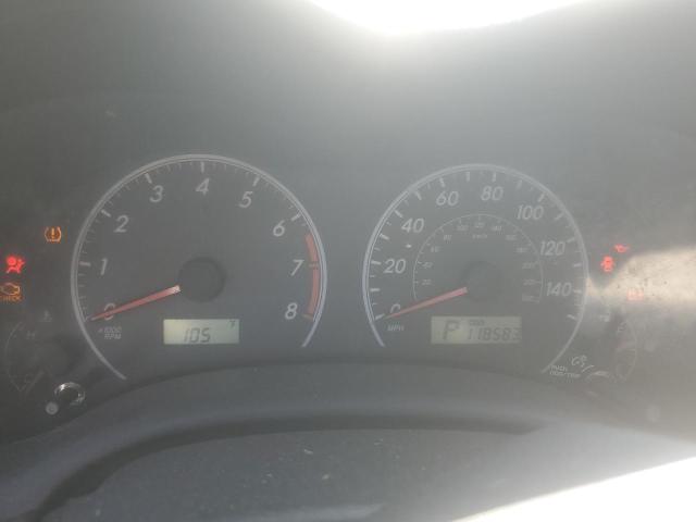 5YFBU4EE4DP139875 - 2013 TOYOTA COROLLA BASE Gris photo 9