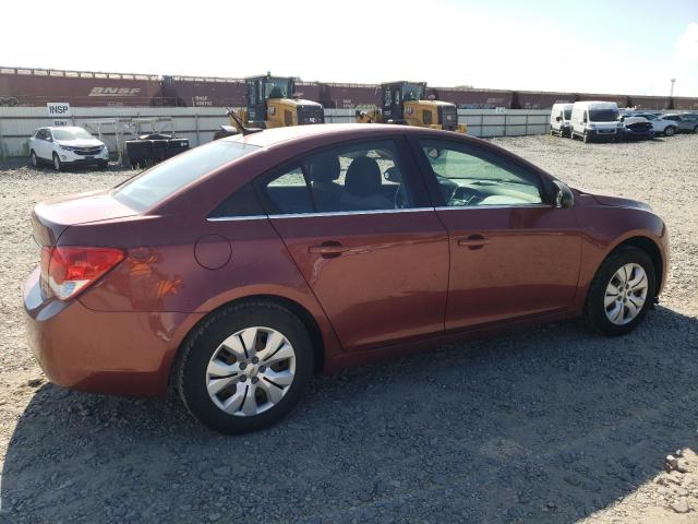 1G1PC5SH8C7296797 - 2012 CHEVROLET CRUZE LS MAROON photo 3