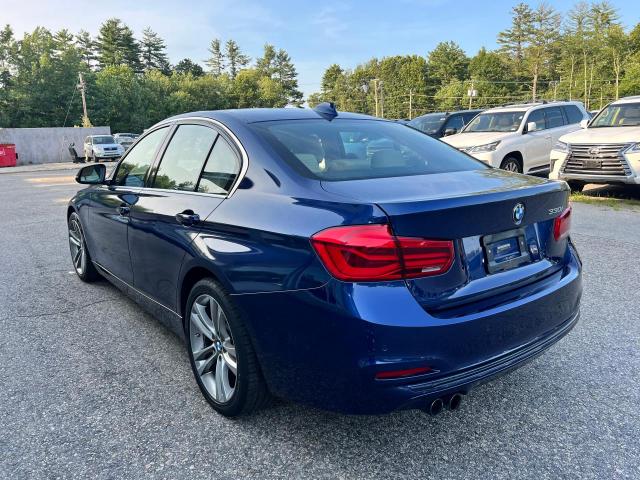 WBA8B9G39HNU53661 - 2017 BMW 330 I BLUE photo 3