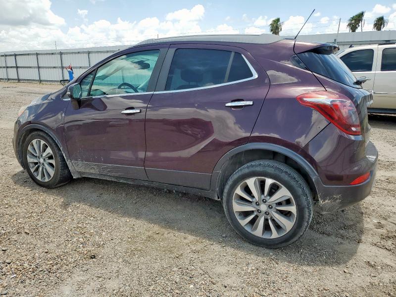KL4CJASB4JB639111 - 2018 BUICK ENCORE PREFERRED PURPLE photo 2
