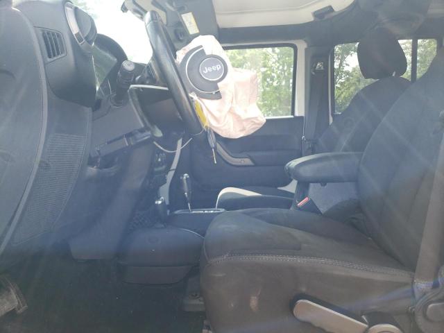 1C4BJWDG3EL157446 - 2014 JEEP WRANGLER U SPORT WHITE photo 7