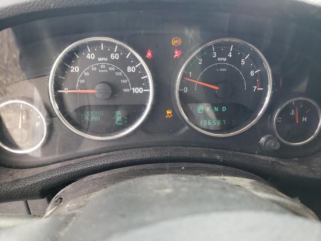 1C4BJWDG3EL157446 - 2014 JEEP WRANGLER U SPORT WHITE photo 9