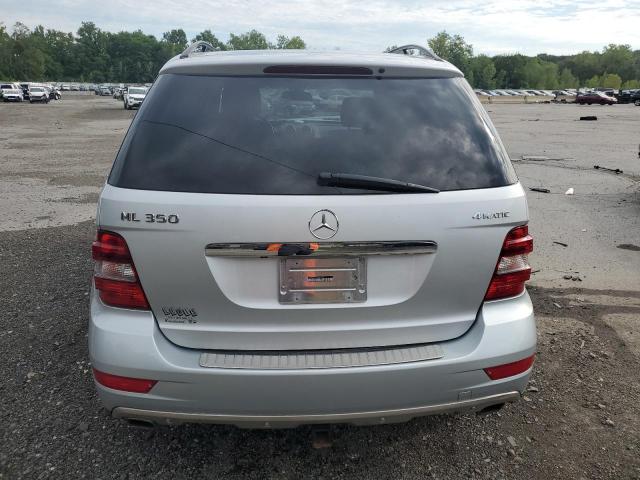 4JGBB8GB1BA697308 - 2011 MERCEDES-BENZ ML 350 4MATIC SILVER photo 6