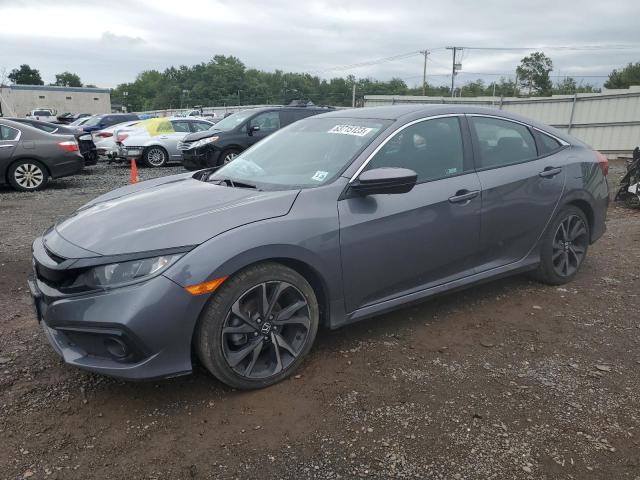 2HGFC2F81MH518289 - 2021 HONDA CIVIC SPORT GRAY photo 1