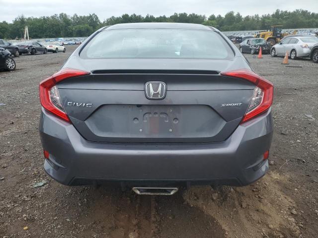 2HGFC2F81MH518289 - 2021 HONDA CIVIC SPORT GRAY photo 6