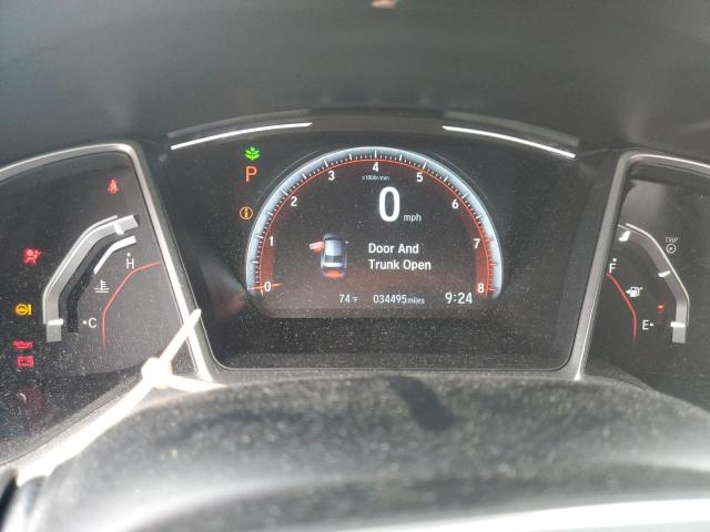 2HGFC2F81MH518289 - 2021 HONDA CIVIC SPORT GRAY photo 9