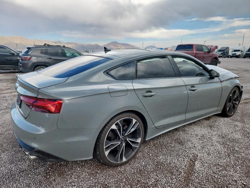 WAUC4CF50MA034099 - 2021 AUDI S5 PREMIUM PLUS GRAY photo 3