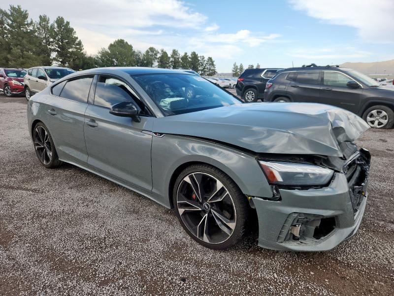 WAUC4CF50MA034099 - 2021 AUDI S5 PREMIUM PLUS GRAY photo 4
