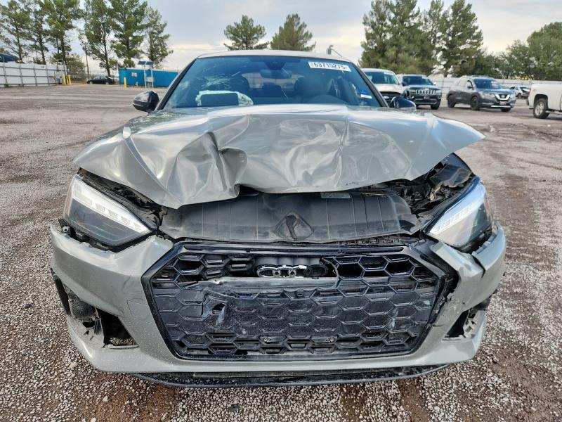 WAUC4CF50MA034099 - 2021 AUDI S5 PREMIUM PLUS GRAY photo 5