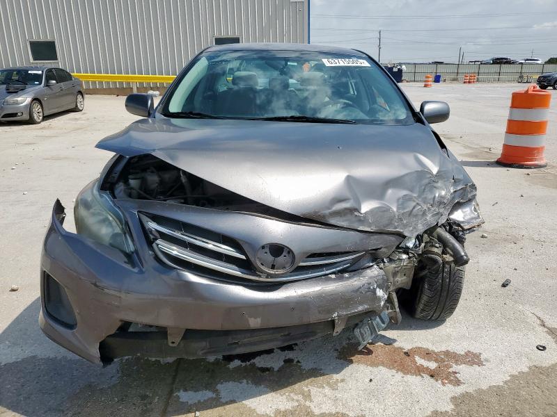 5YFBU4EE0DP120501 - 2013 TOYOTA COROLLA LE BASE GRAY photo 5