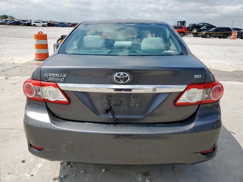 5YFBU4EE0DP120501 - 2013 TOYOTA COROLLA LE BASE GRAY photo 6