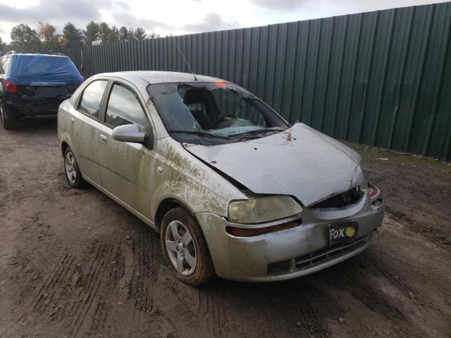 KL1TD52615B459766 - 2005 CHEVROLET AVEO BASE Gümüş foto 1