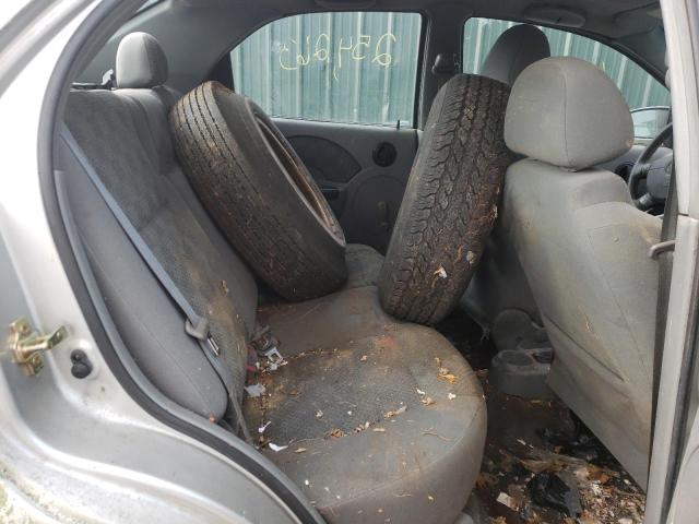 KL1TD52615B459766 - 2005 CHEVROLET AVEO BASE Gümüş foto 6