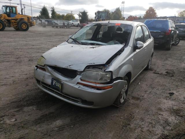 KL1TD52615B459766 - 2005 CHEVROLET AVEO BASE Gümüş foto 9