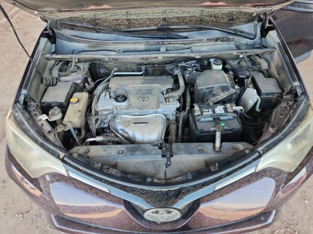 2T3ZFREV4HW319102 - 2017 TOYOTA RAV4 LE 栗色 照片 12