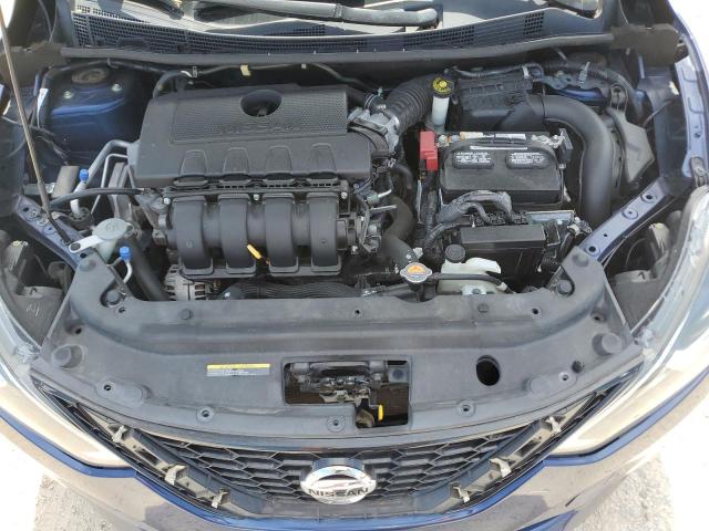 3N1AB7AP7KY264833 - 2019 NISSAN SENTRA S BLUE photo 11