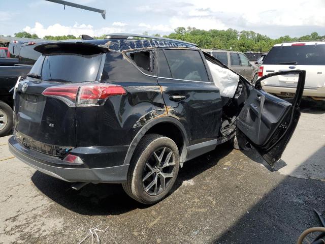 2T3NFREV8JW464177 - 2018 TOYOTA RAV4 SE BLACK photo 3