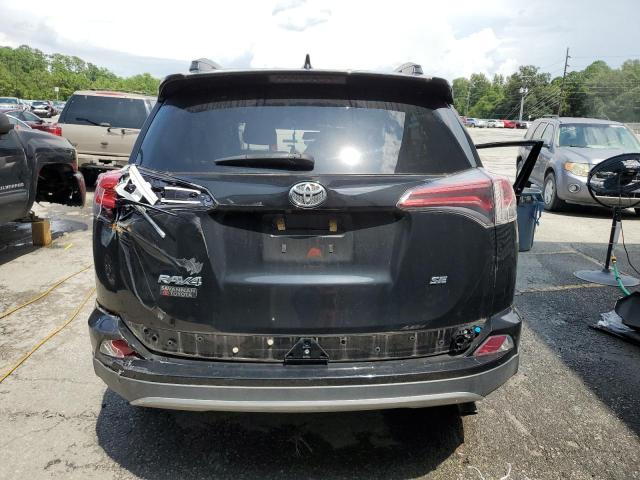 2T3NFREV8JW464177 - 2018 TOYOTA RAV4 SE BLACK photo 6