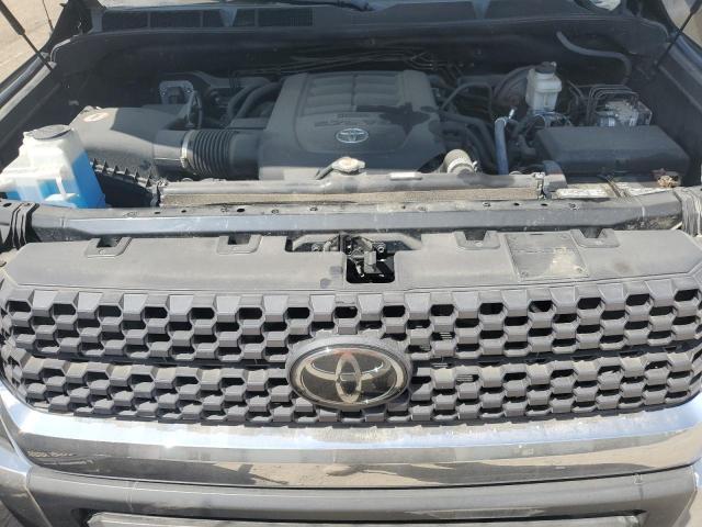 5TFUW5F14KX848762 - 2019 TOYOTA TUNDRA DOUBLE CAB SR/SR5 BLACK photo 11