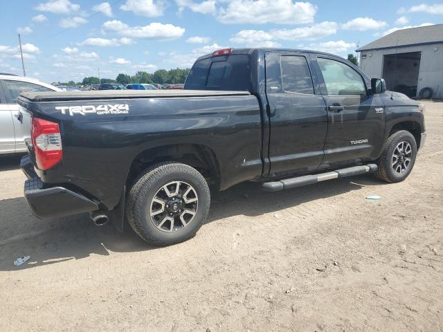 5TFUW5F14KX848762 - 2019 TOYOTA TUNDRA DOUBLE CAB SR/SR5 BLACK photo 3