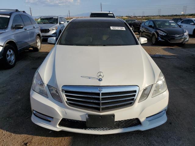 WDDHF5KB0CA551580 - 2012 MERCEDES-BENZ E 350 WHITE photo 5