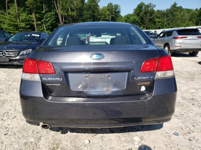 4S3BMBG63A3211213 - 2010 SUBARU LEGACY 2.5I PREMIUM GRAY photo 6