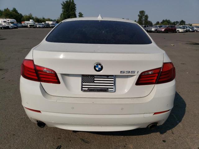 WBAFU7C58BC781637 - 2011 BMW 535 XI WHITE photo 6