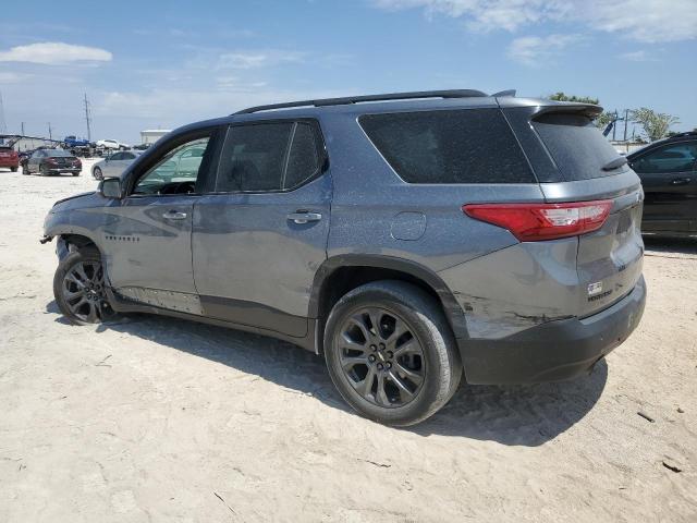 1GNERJKW9MJ193811 - 2021 CHEVROLET TRAVERSE RS GRAY photo 2