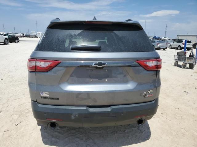 1GNERJKW9MJ193811 - 2021 CHEVROLET TRAVERSE RS GRAY photo 6