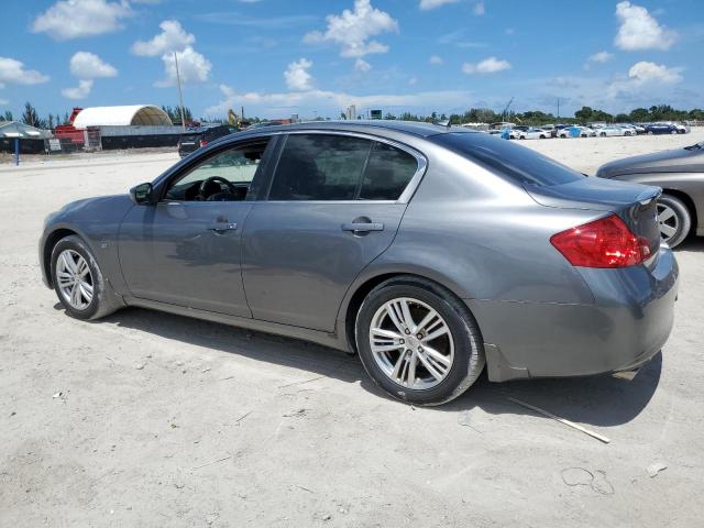 JN1CV6AP0FM500693 - 2015 INFINITI Q40 GRAY photo 2