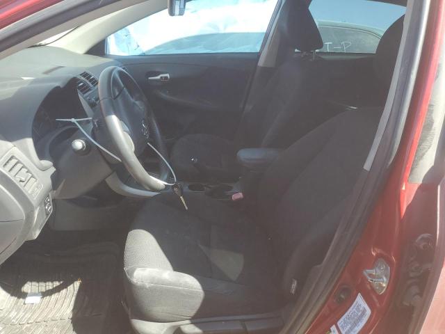1NXBU40E99Z070761 - 2009 TOYOTA COROLLA BASE Rouge photo 7