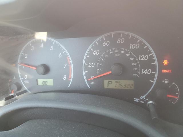 1NXBU40E99Z070761 - 2009 TOYOTA COROLLA BASE Rouge photo 9